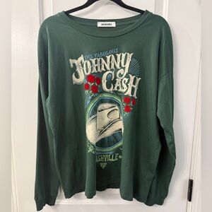 Daydreamer Green Graphic Tee